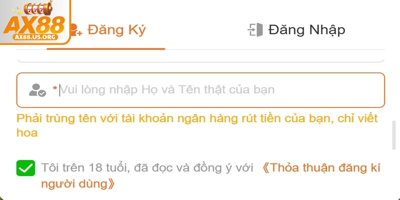 Những điều kiện cần có khi đăng ký AX88