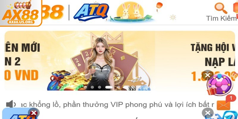 AX88 nền tảng giải trí ăn khách và chất lượng số 1 